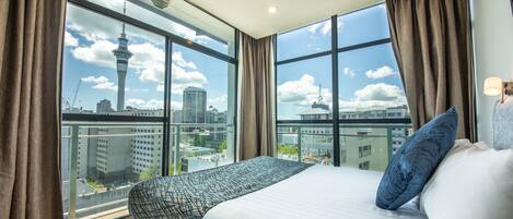 Àtic panoràmic, 2 dormitoris, vistes al port | Vista des de l'habitació