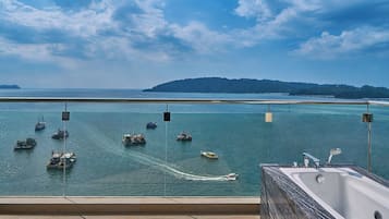 Premium bedding, pillow-top beds, in-room safe, desk