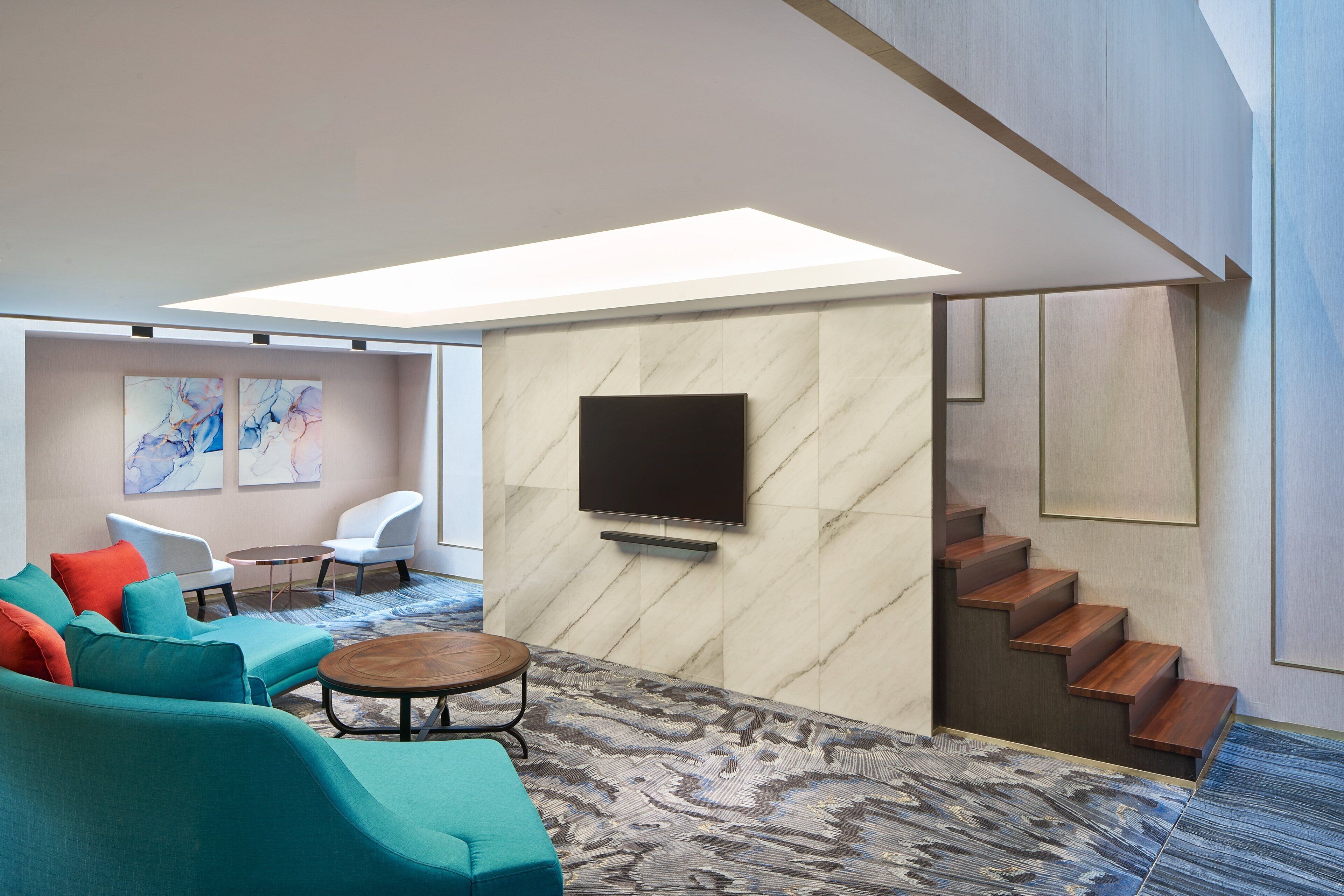 club suite, 1 bedroom, non smoking (loft, no view) | premium bedding, pillow-top beds, in-room safe, desk