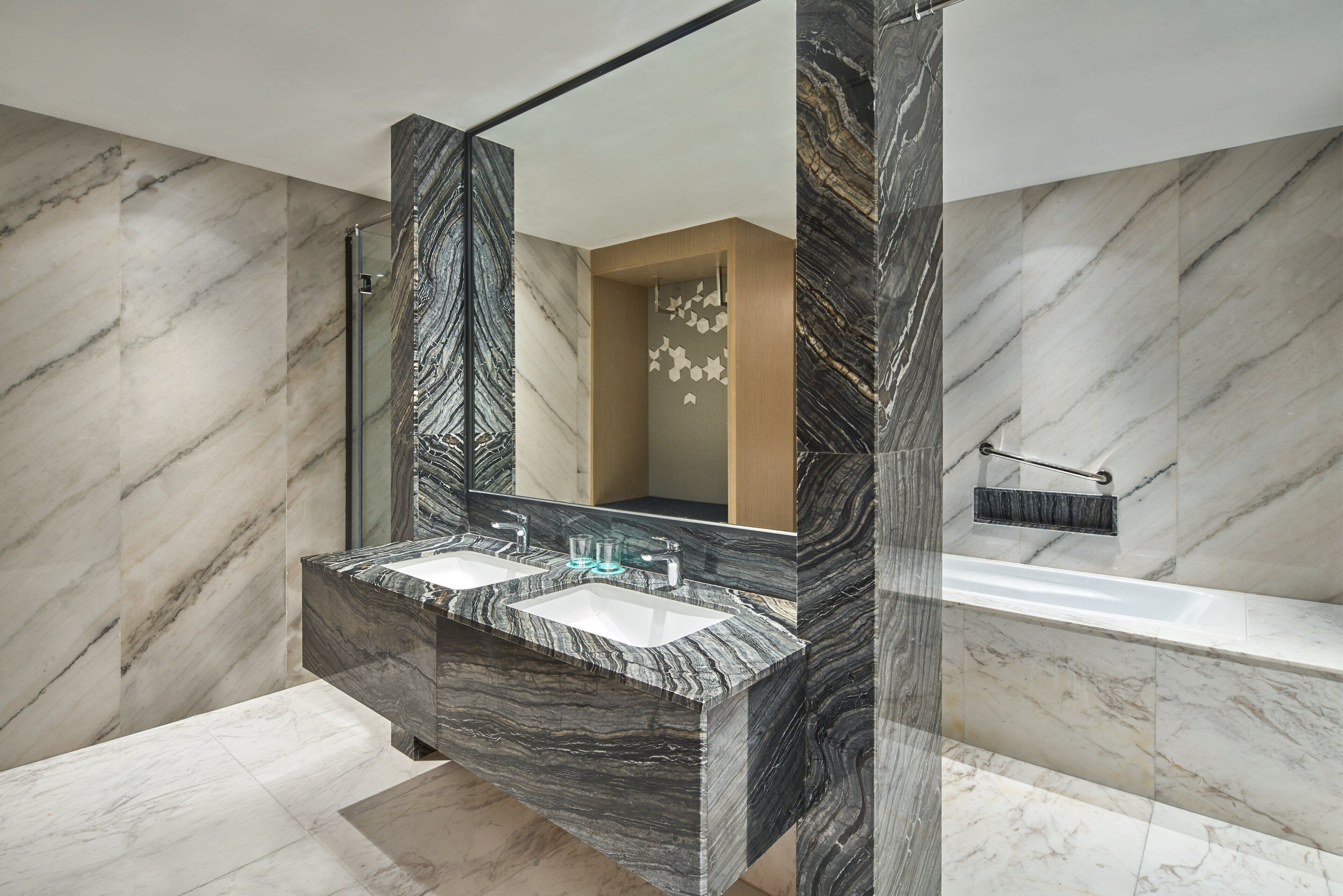 presidential suite, 2 bedrooms | premium bedding, pillow-top beds, in-room safe, desk