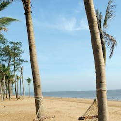 Beach nearby, white sand
