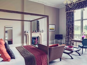 Deluxe Double Suite | Hypo-allergenic bedding, desk, iron/ironing board, free cots/infant beds - Walton Hall Hotel & Spa by Sunday (Warwick)