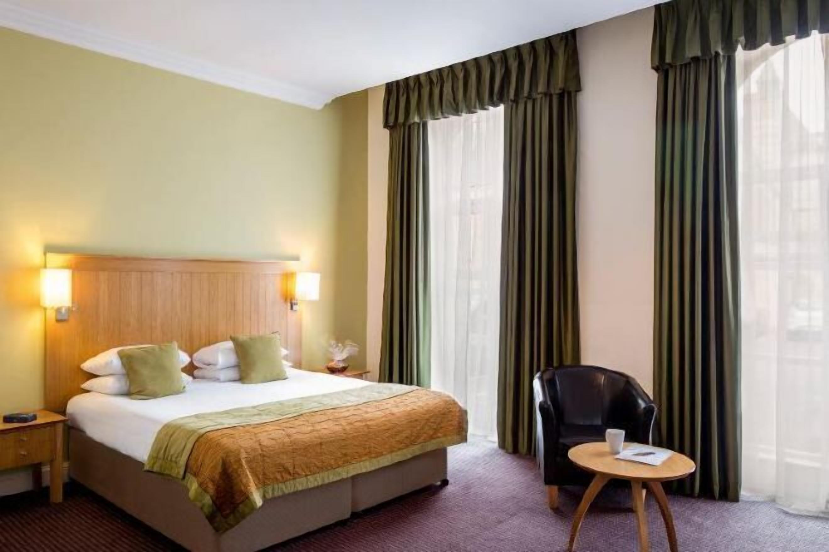 Hypo-allergenic bedding, desk, iron/ironing board