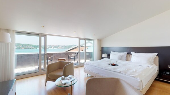 Deluxe Double Room | Frette Italian sheets, premium bedding, down comforters, pillowtop beds - Ajia Hotel - Special Class (Beykoz)