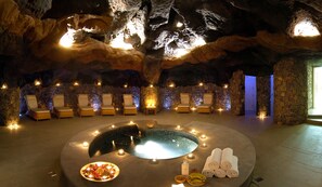 Couples treatment rooms, sauna, hot tub, Turkish bath, body treatments - Hotel Vincci Selección La Plantación del Sur (Adeje)