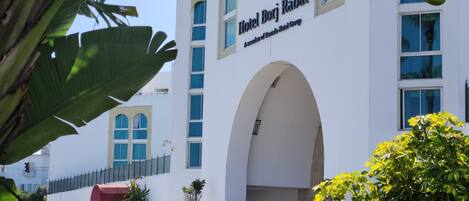 Façade de l’hébergement