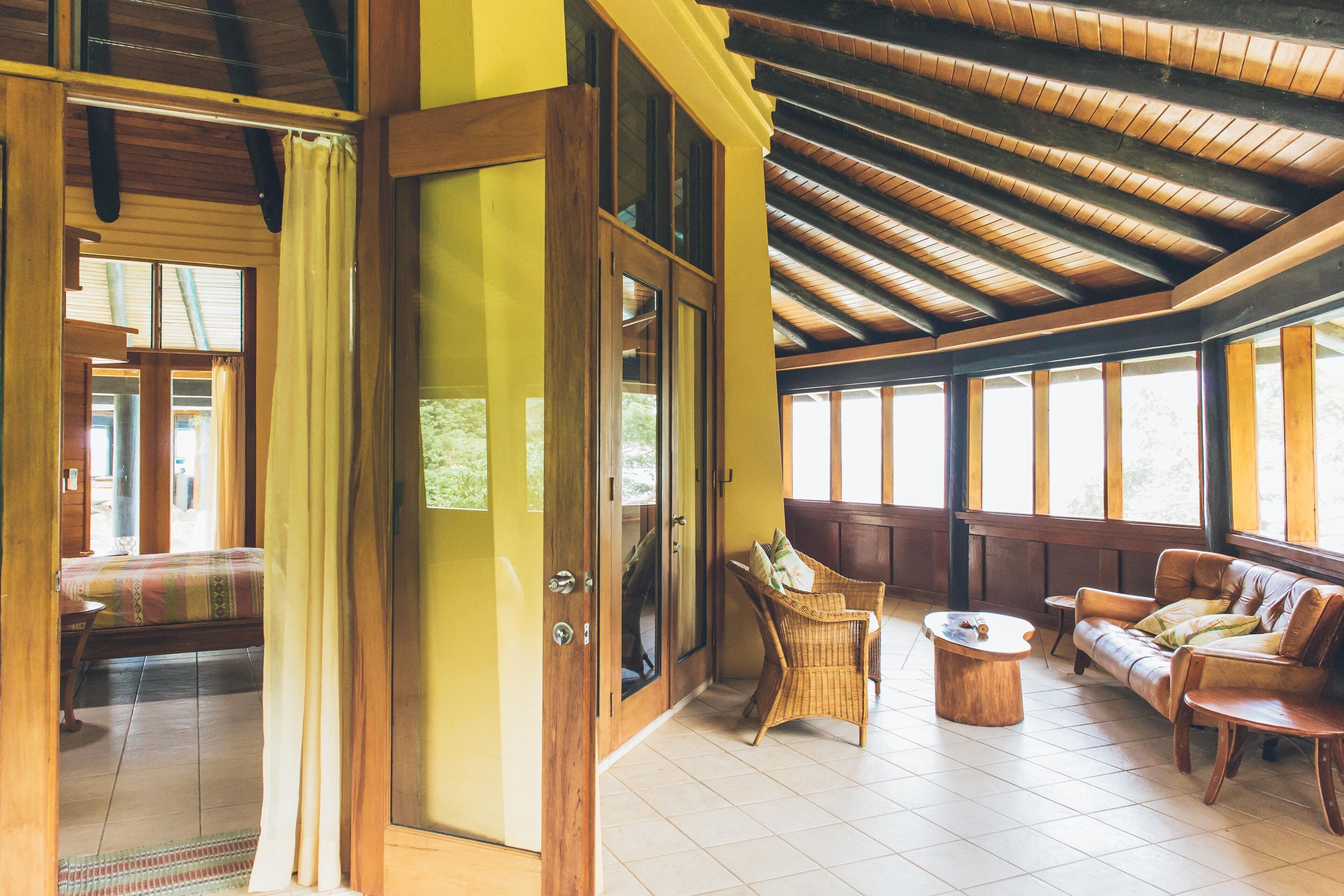 mountain top villa | living room