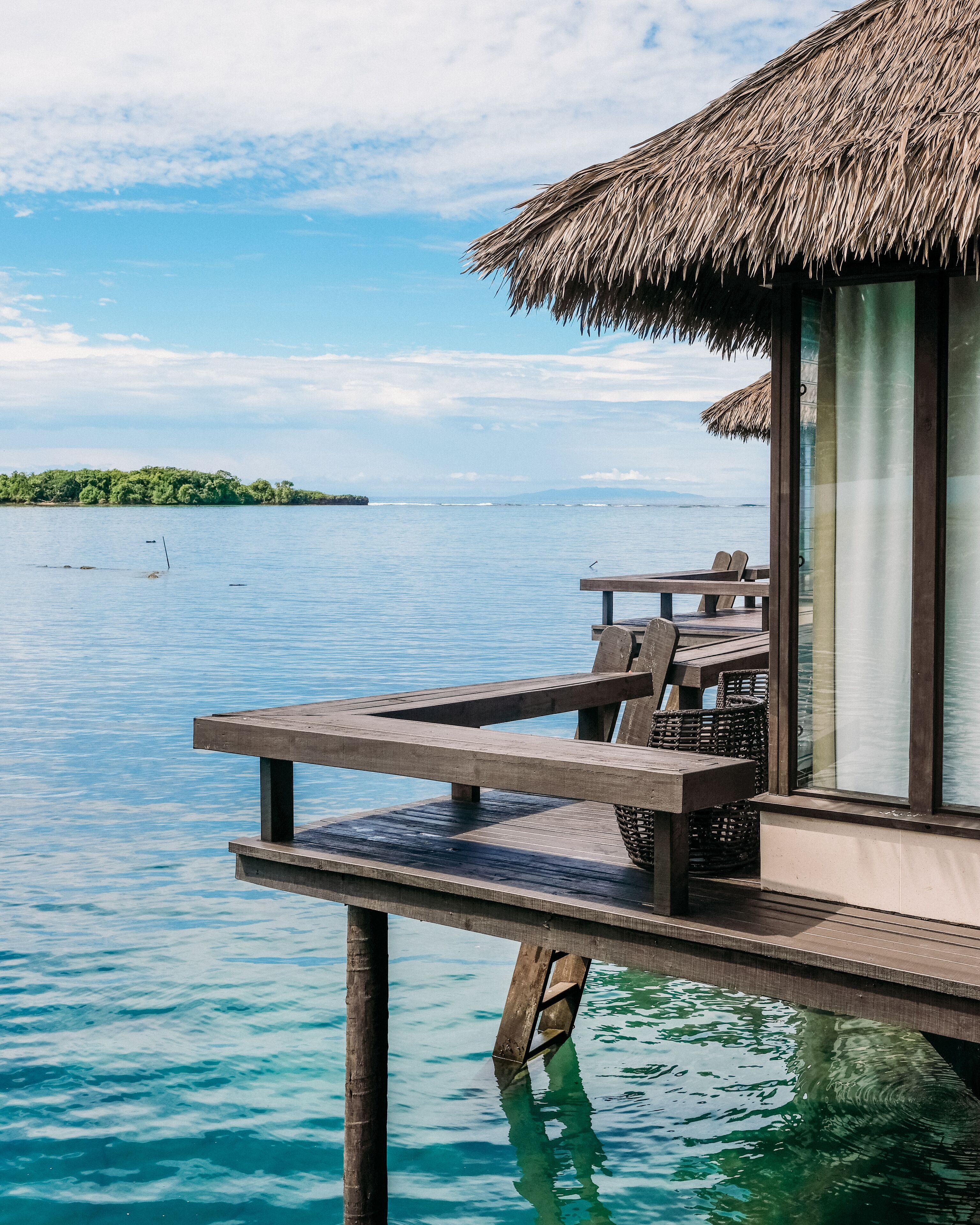 Edgewater Pool Bure | Premium bedding, minibar, in-room safe, blackout drapes