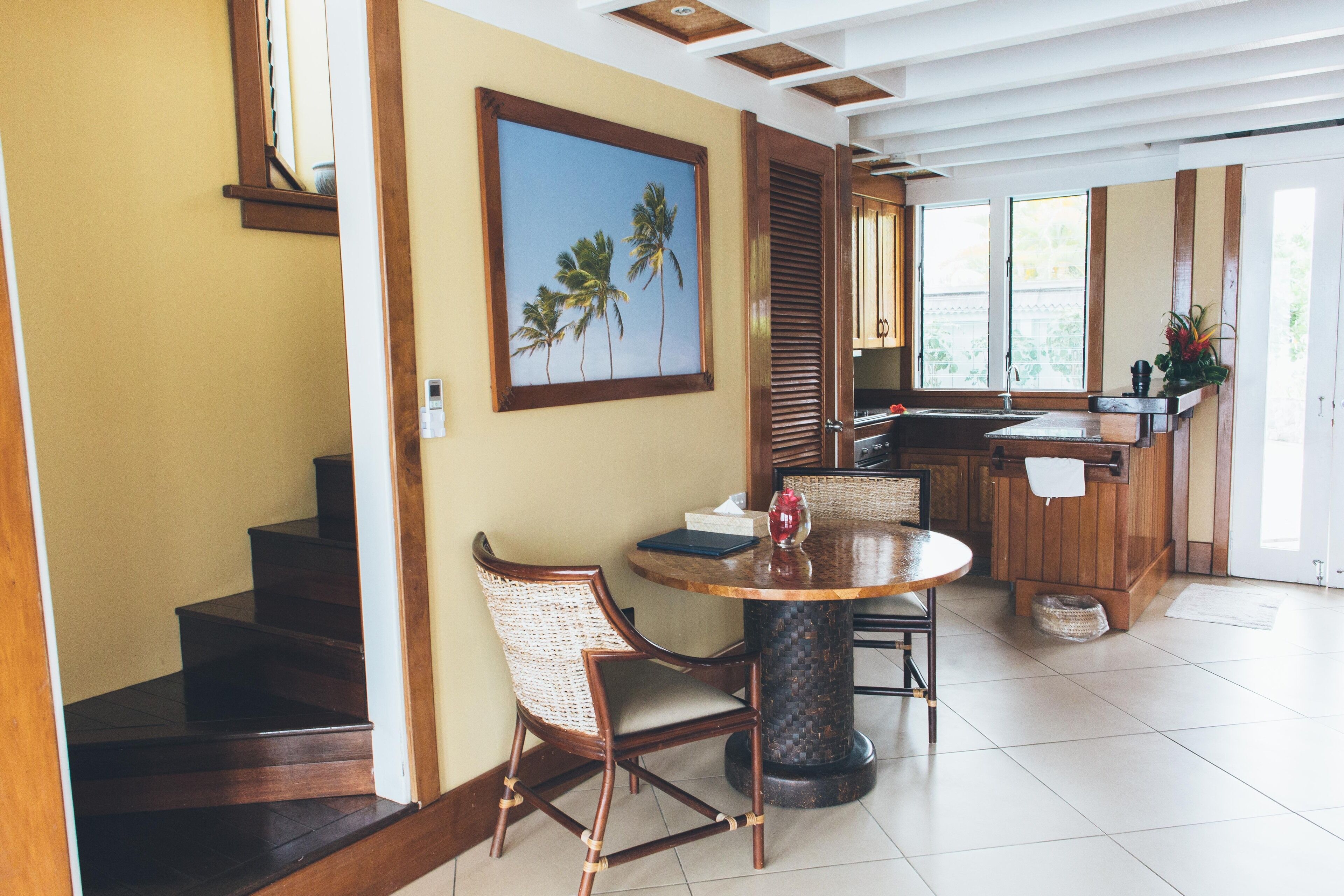 edgewater villa | private kitchen | fridge, coffee/tea maker, electric kettle