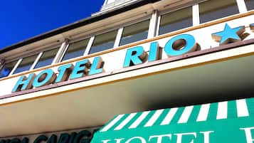 Facciata della struttura