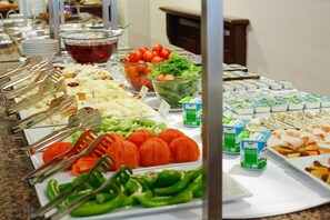 Frokostbuffé er inkludert hver dag