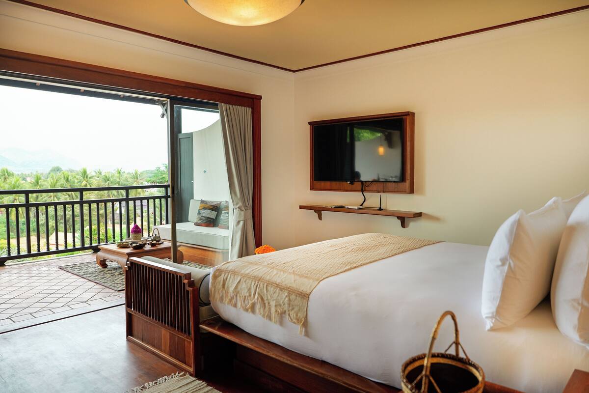 Executive kamer | Lakens van Egyptisch katoen, luxe beddengoed, donsdekens