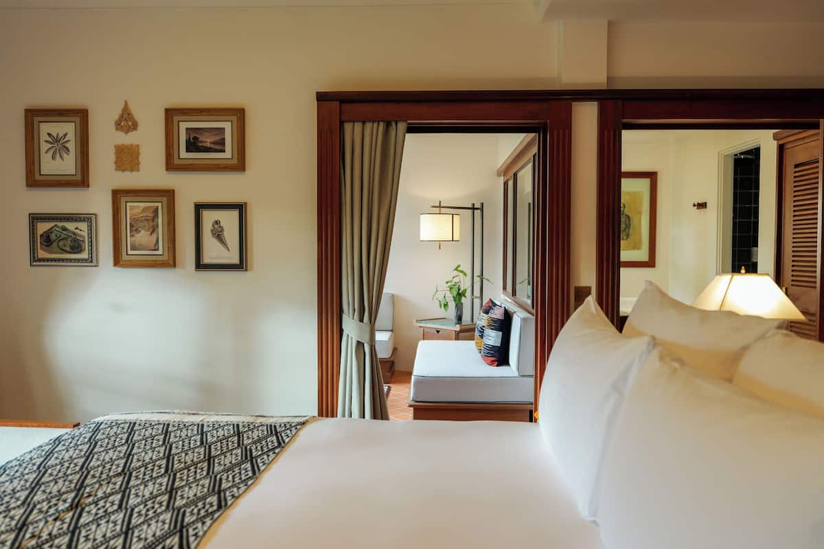 Standaard tweepersoonskamer | Lakens van Egyptisch katoen, luxe beddengoed, donsdekens