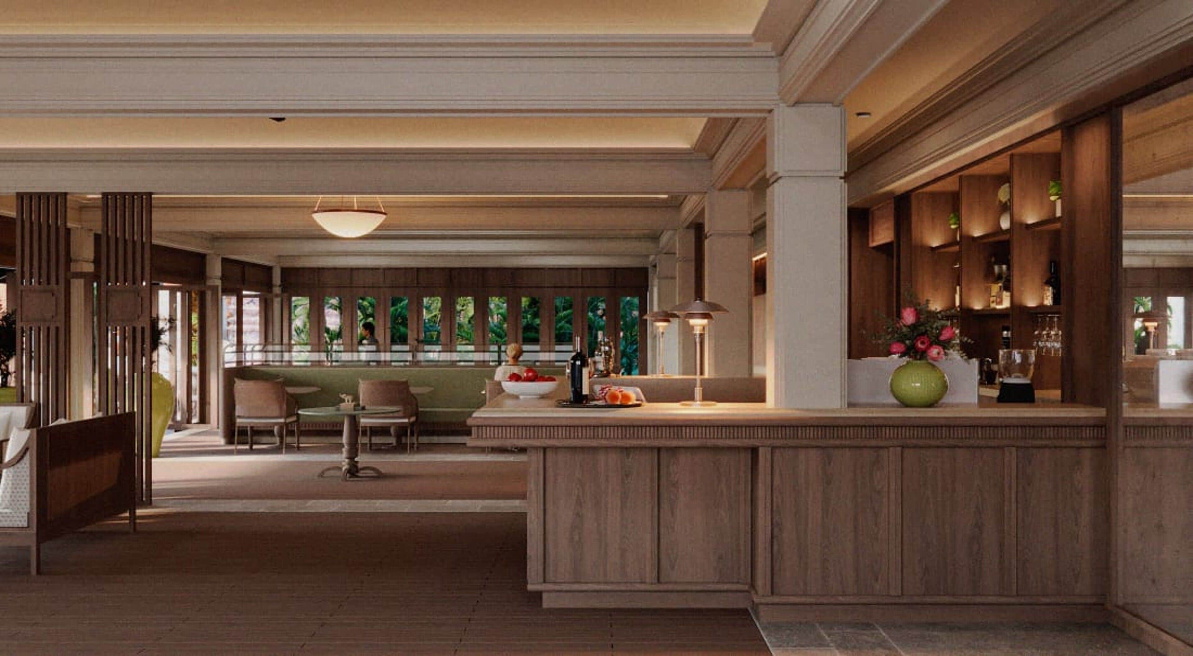 國際料理、游泳池景觀 