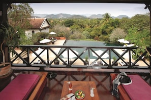 Phou Si Temple Suite | 1 bedroom, Egyptian cotton sheets, premium bedding, down comforters