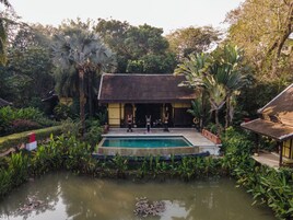 Front of property - evening/night