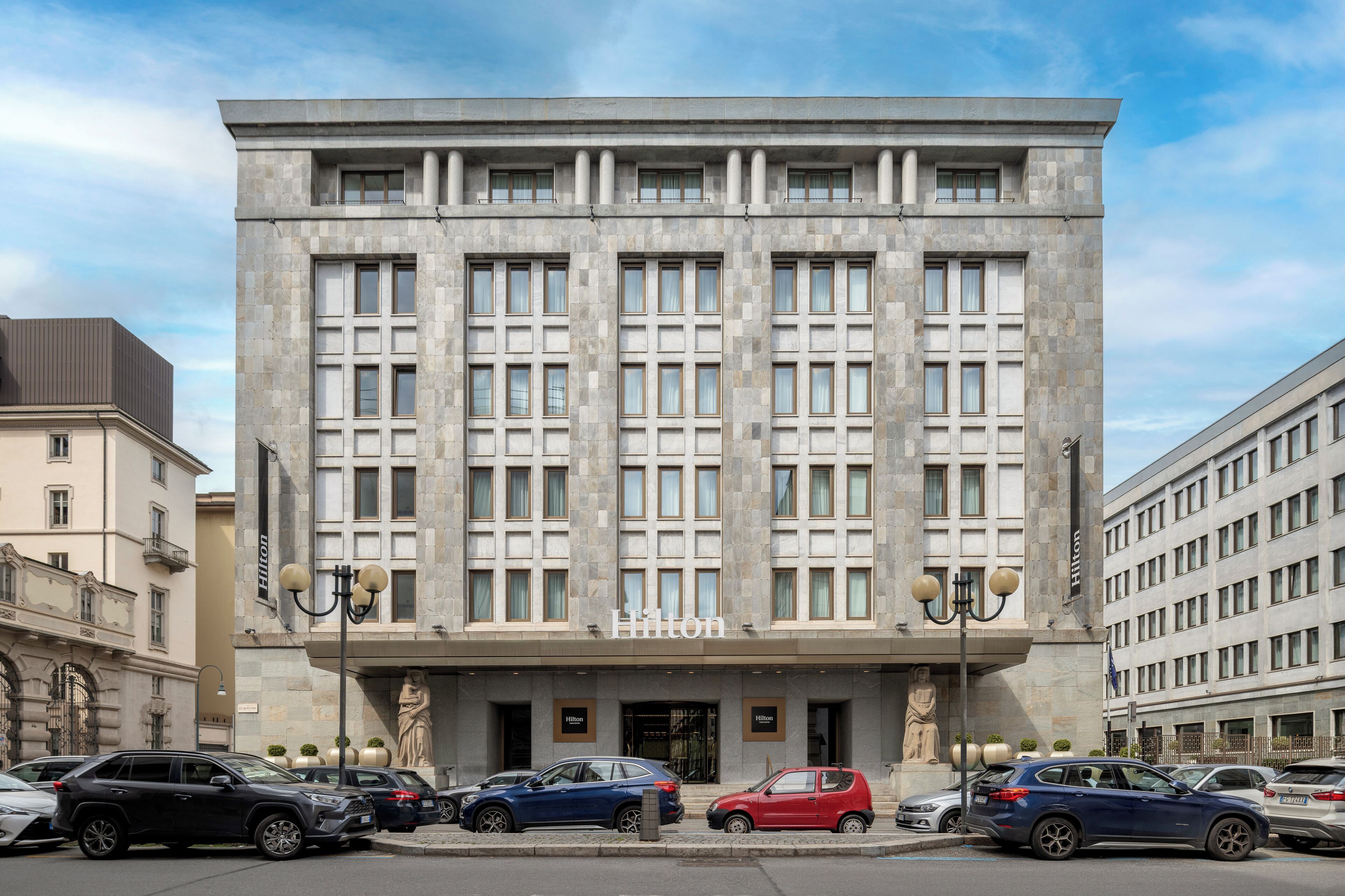 Facciata della struttura