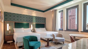 Biancheria da letto di alta qualità, copriletto in piuma, minibar