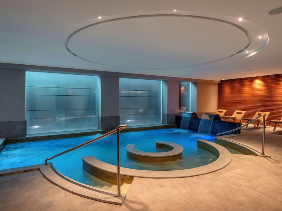 Bubbelpool inomhus