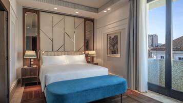 Presidential-Suite, 1 King-Bett | Hochwertige Bettwaren, Daunenbettdecken, Minibar, Zimmersafe