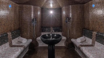Sauna, bain à remous, hammam, hammam, soins corporels