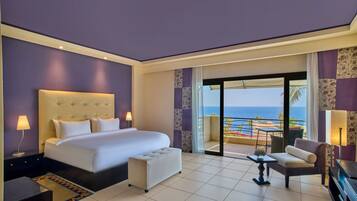 Donzen dekbedden, Tempur Pedic-bedden, een minibar