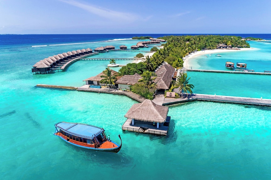 Sheraton Maldives Full Moon Resort & Spa 3 Nights 4 Days