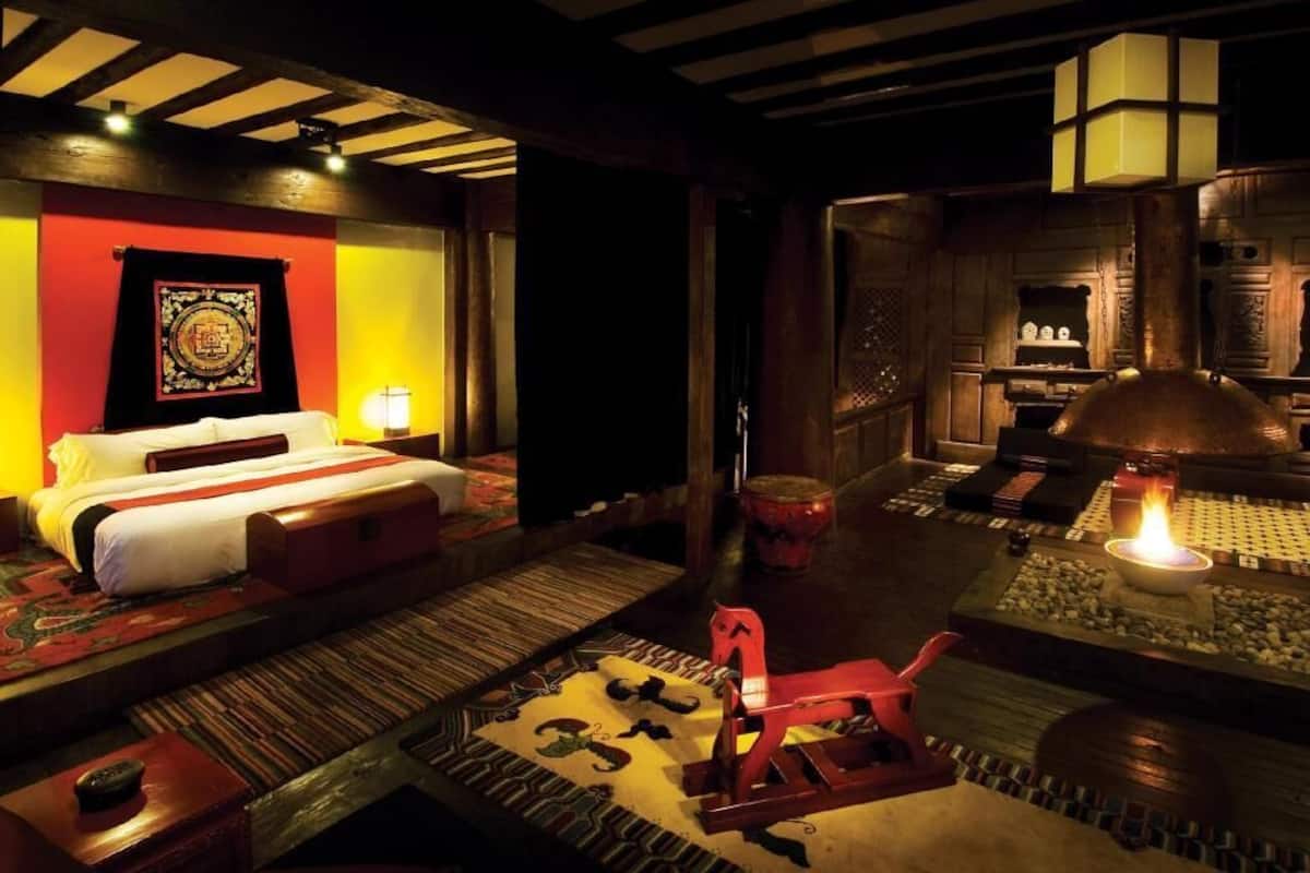 1 habitación, ropa de cama de alta calidad, cubrecamas y minibar