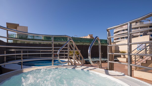 Piscina en la azotea