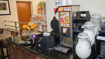 Free daily on-the-go breakfast