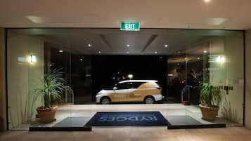 Interior entrance