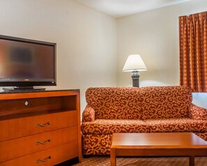 Een bureau, een strijkplank/strijkijzer, extra bedden (toeslag)