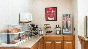 Free daily full breakfast