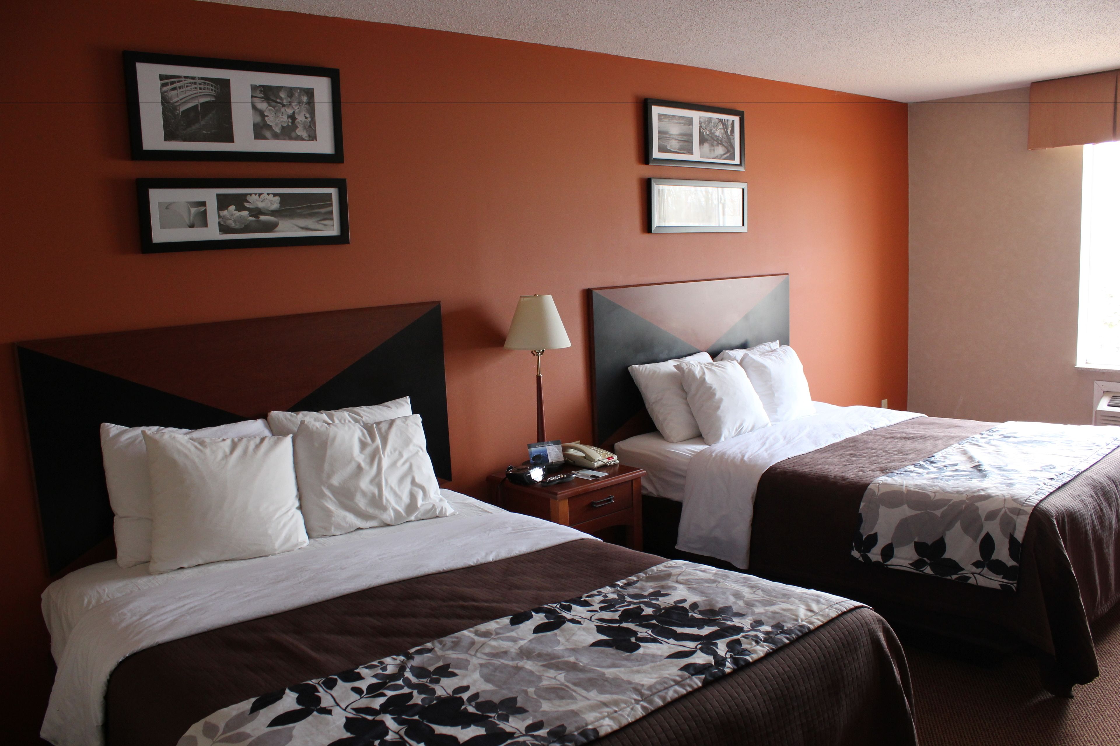 standard room, 2 queen beds, non smoking | blackout curtains, iron/ironing board, free cots/infant beds