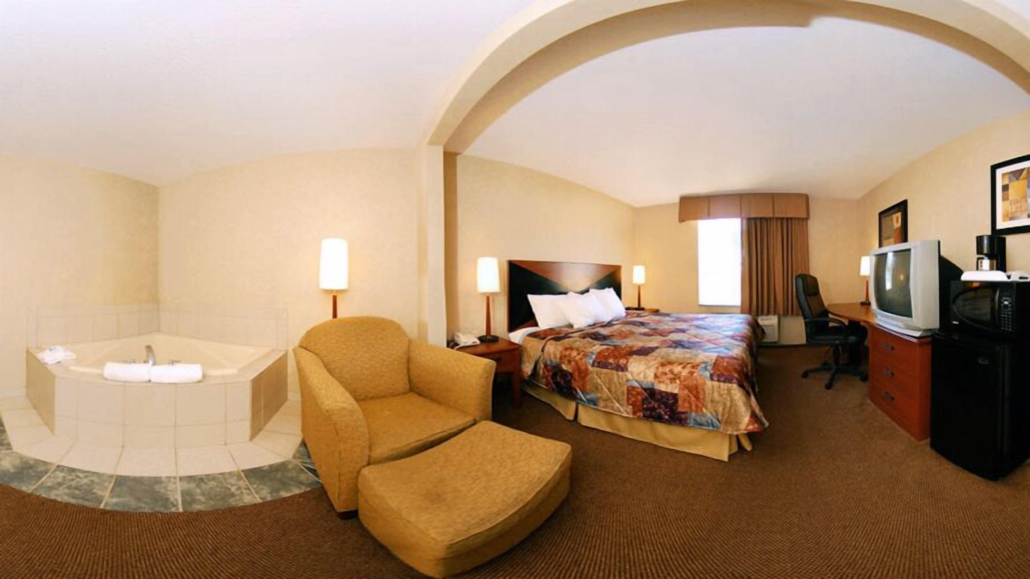 blackout curtains, iron/ironing board, free cots/infant beds