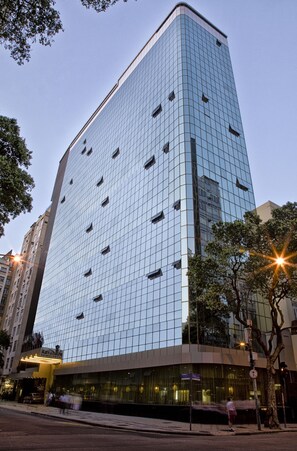 Voorkant van accommodatie