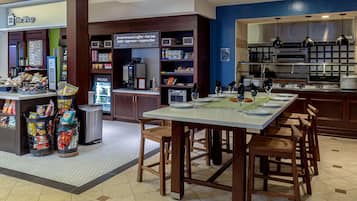 Daily cooked-to-order breakfast for a fee