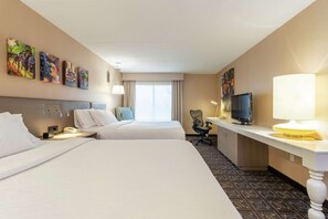 Standard Room, 2 Queen Beds | Premium bedding, desk, blackout drapes, iron/ironing board