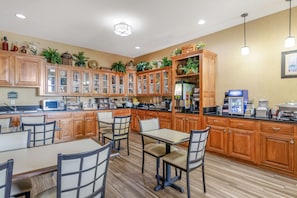 Free daily full breakfast