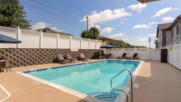 Seasonal outdoor pool