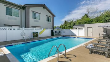 Seasonal outdoor pool