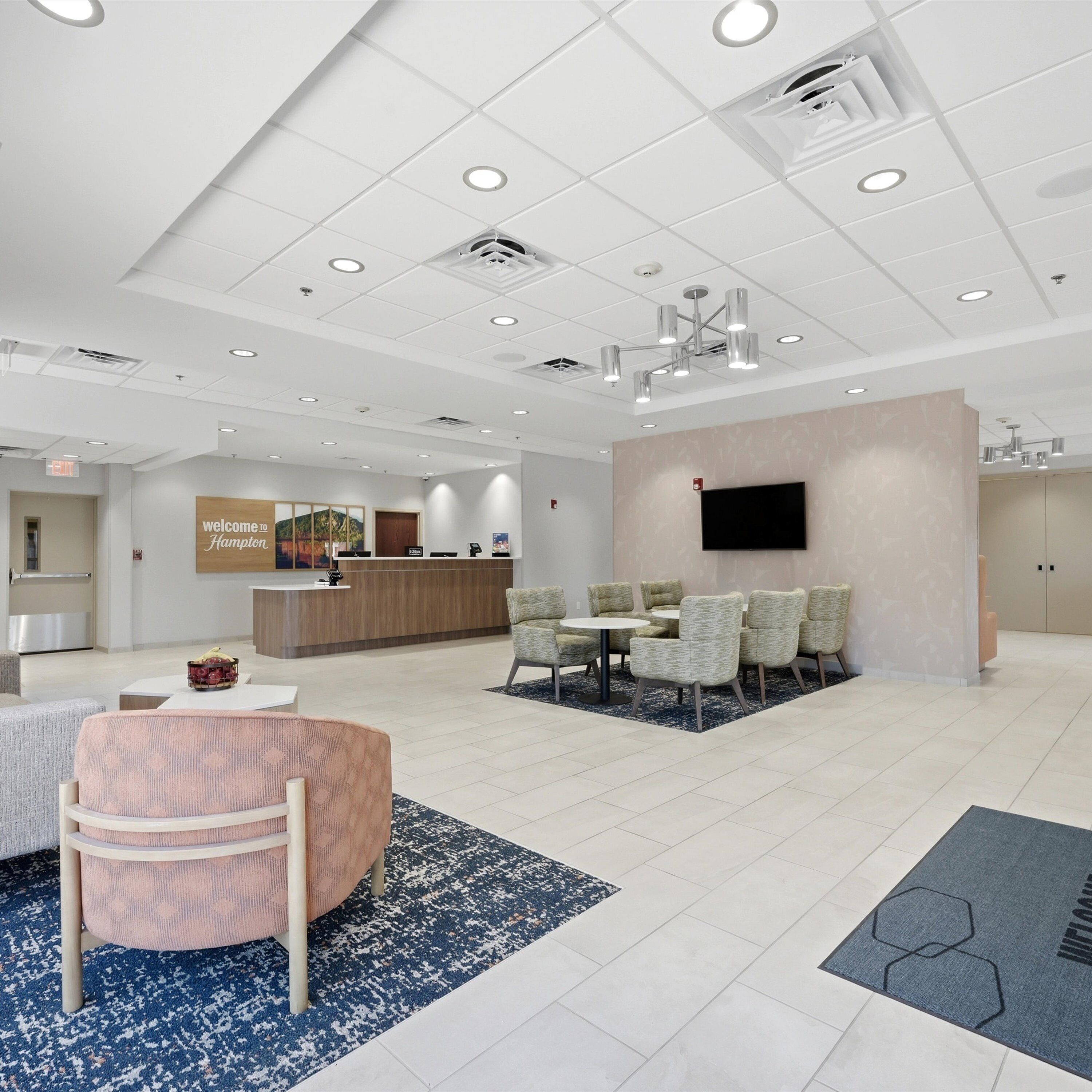 Sala de estar en el lobby