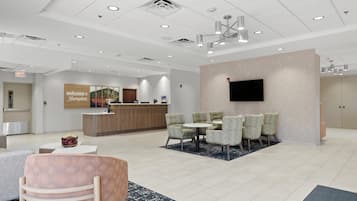 Sala de estar en el lobby