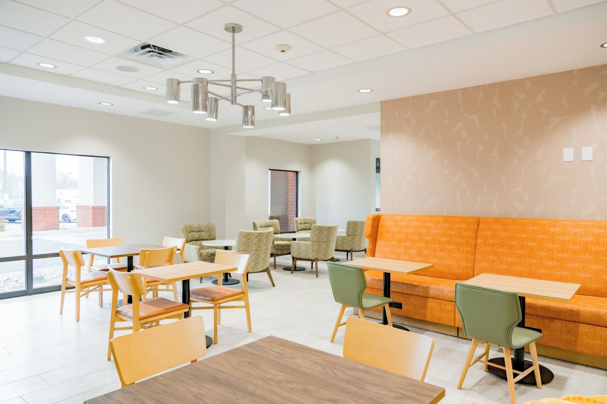 Sala de estar en el lobby