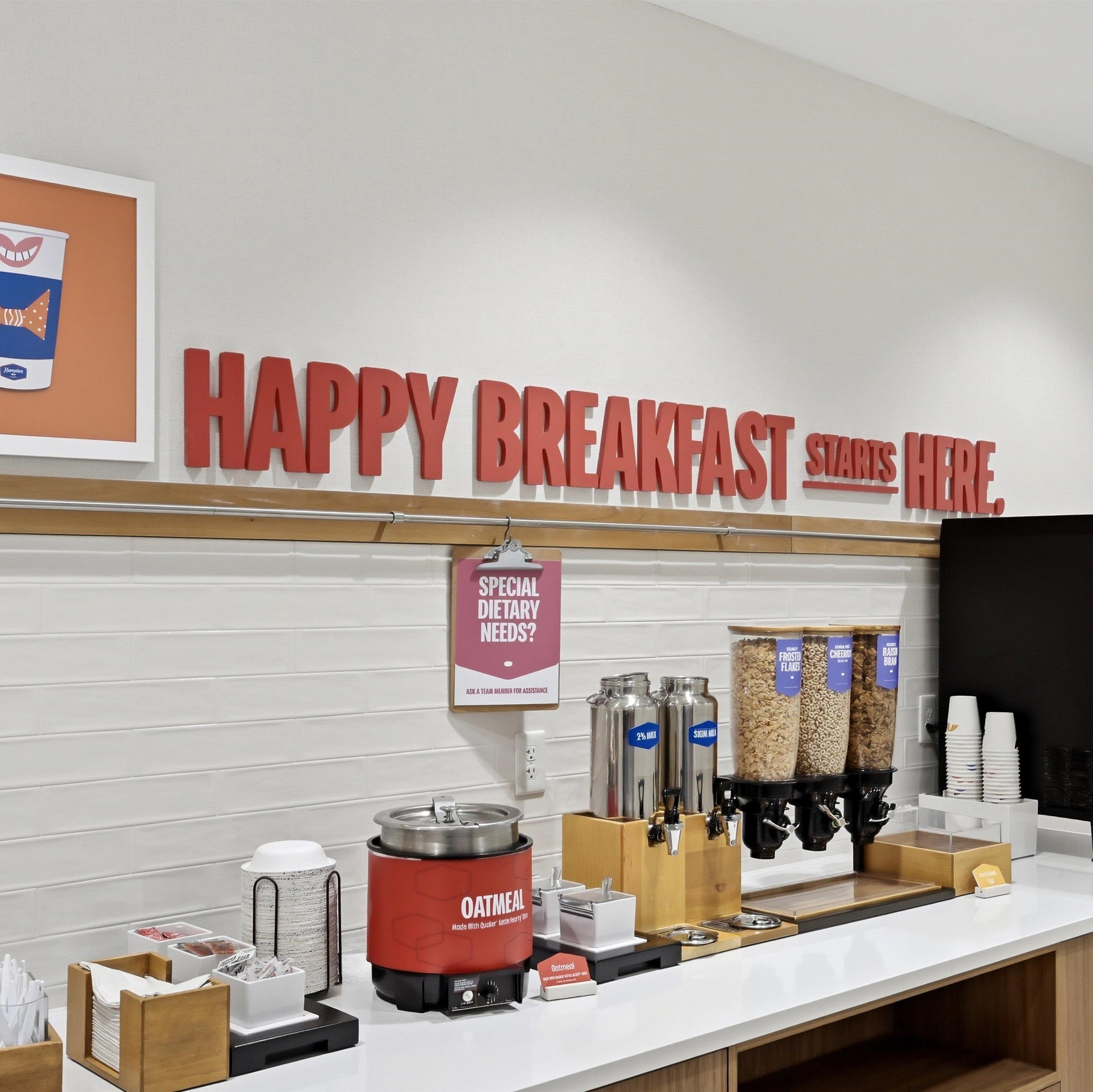Breakfast area