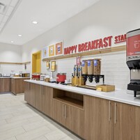 Desayuno buffet incluido todos los días 
