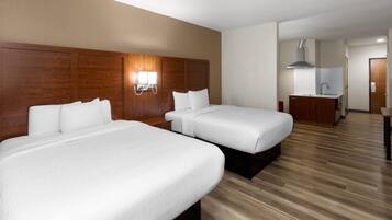 Suite, Multiple Beds, Mobility Accessible, Non Smoking (Yes) | Pillowtop beds, desk, laptop workspace, blackout drapes