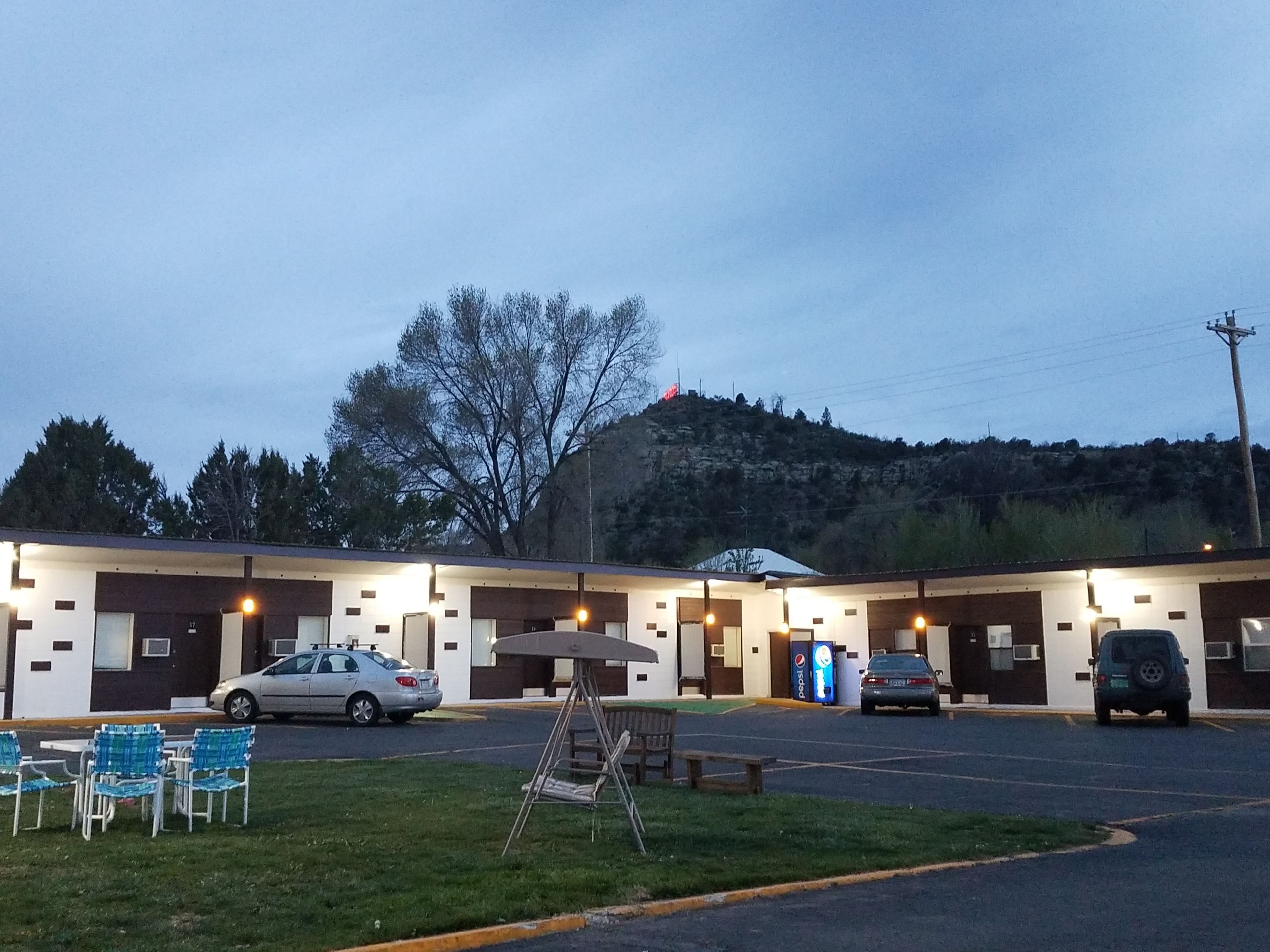 Ubetjent parkering (inkludert)