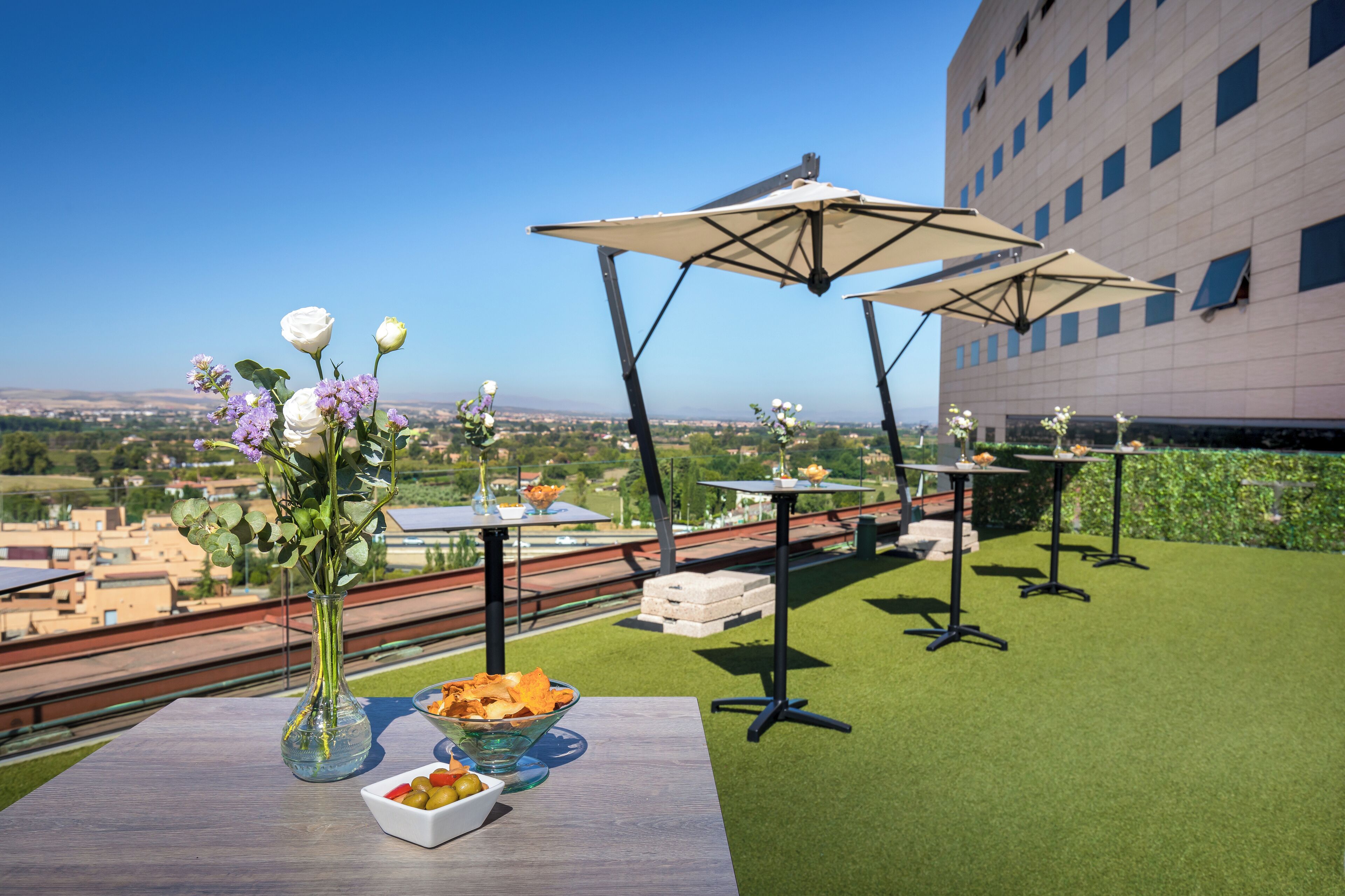 Terraza en la azotea
