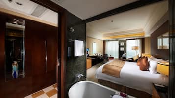 Down duvets, minibar, in-room safe, individually decorated